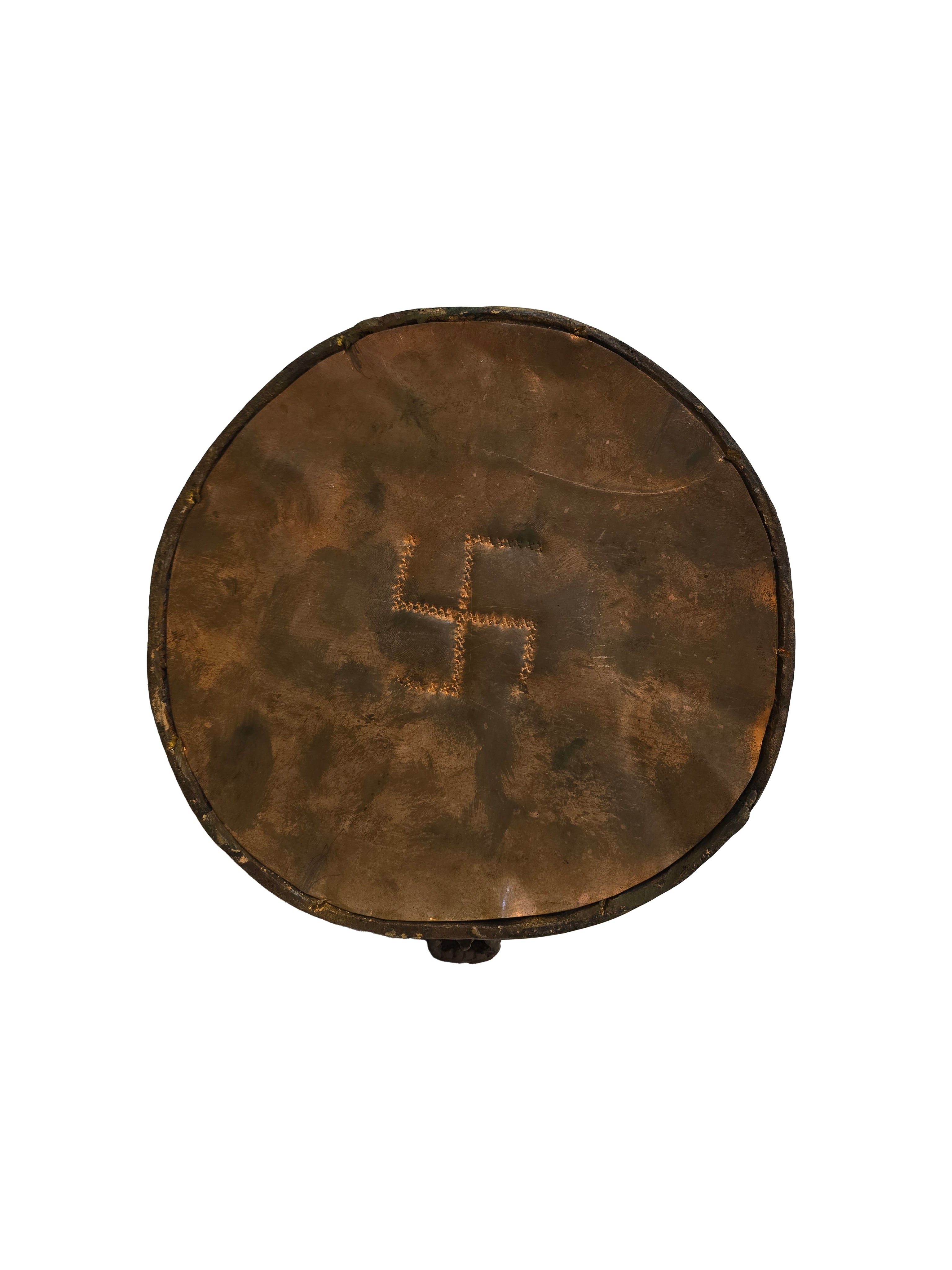 Antique Lord Shiva Bronze Statue with Gold Detailing - Handcrafted in Nepal