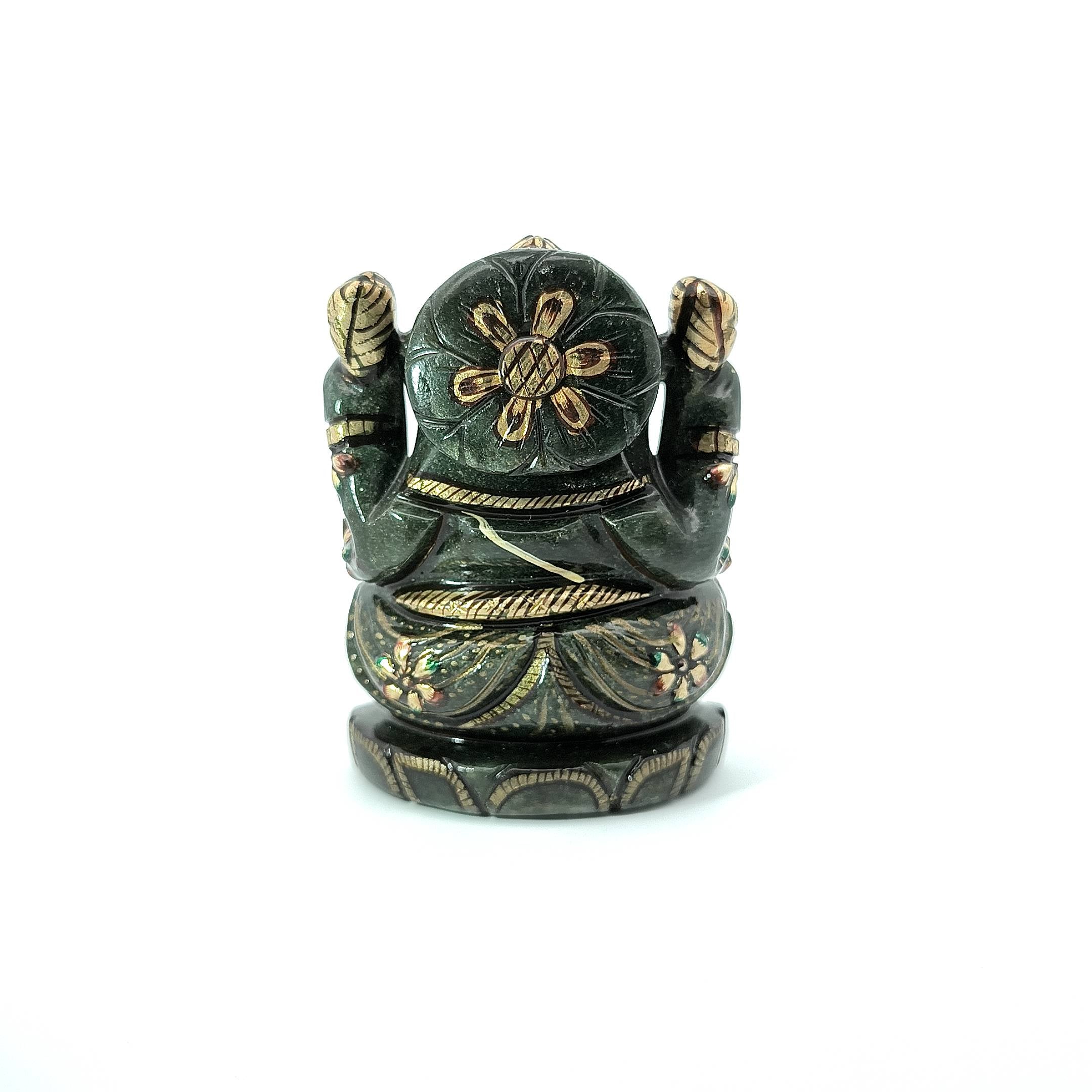 Natural Quartz Ganesha Painting