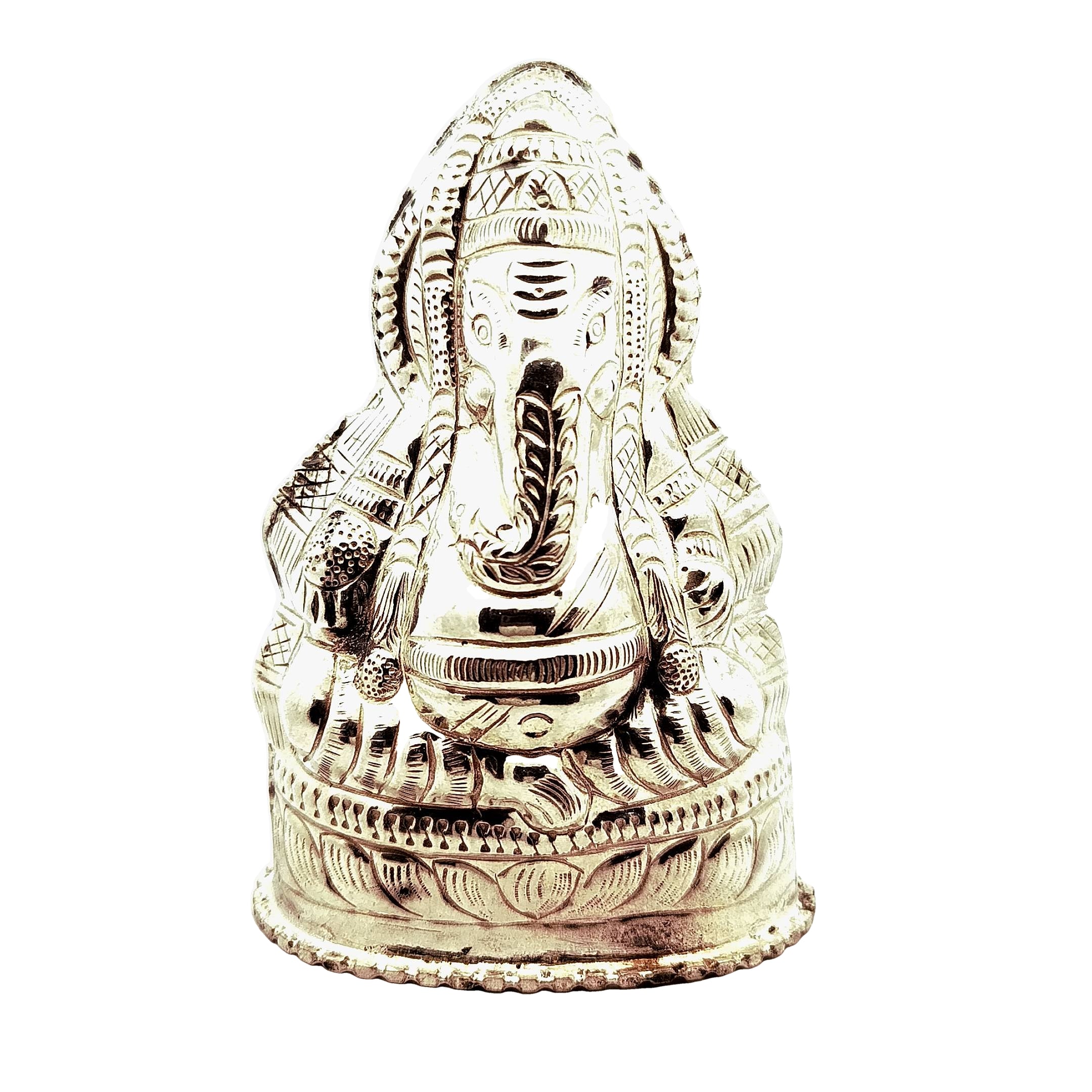 Lord Ganesha Silver Idol